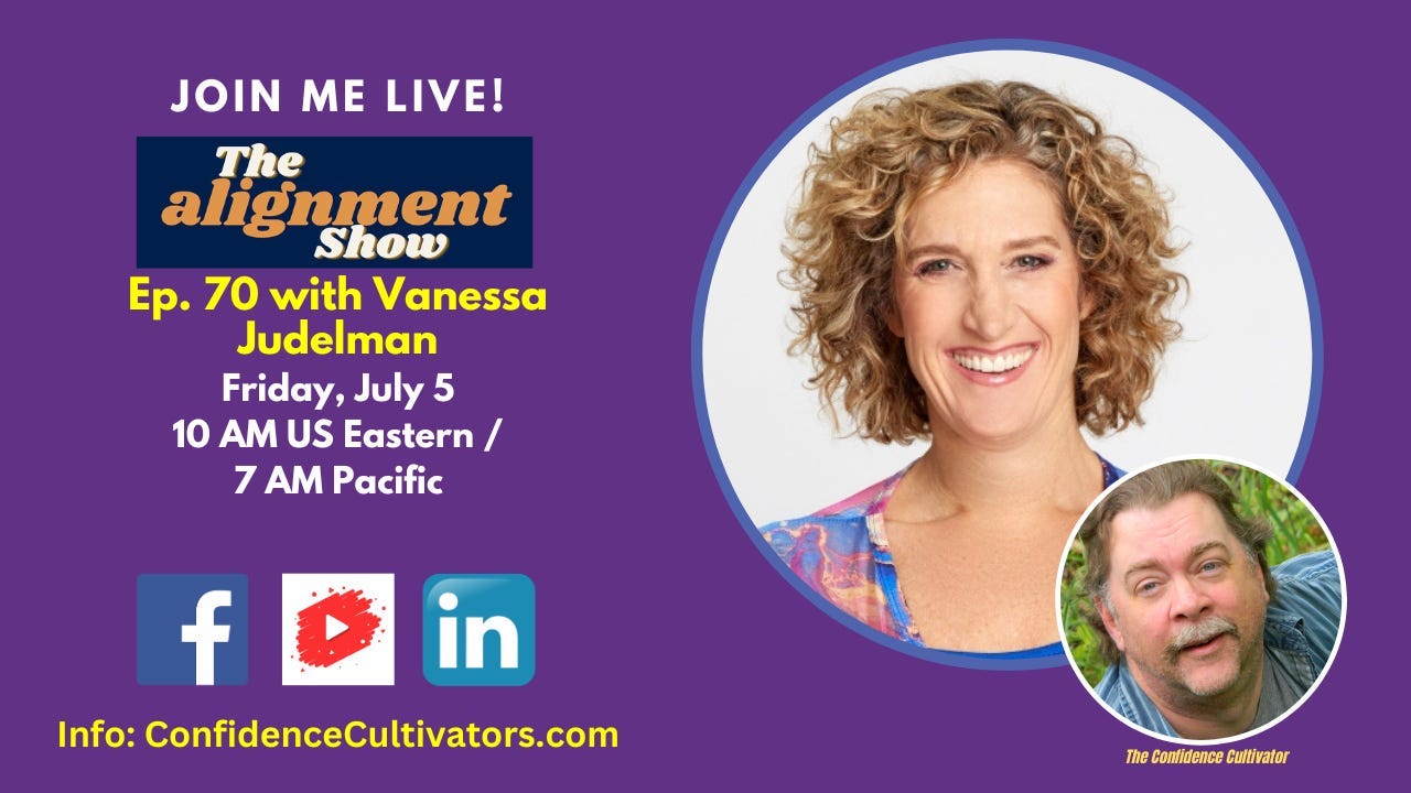 The Alignment Show Ep. 70 with Vanessa Judelman episode artwork