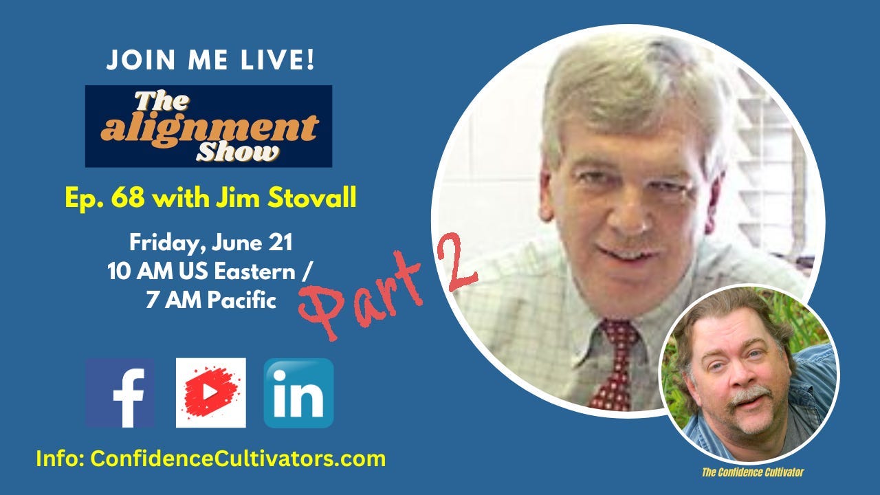 The Alignment Show Ep. 68 with Jim Stovall—Part 2 episode artwork