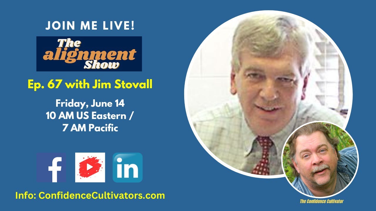 The Alignment Show Ep. 67 with Jim Stovall, Part 1 episode artwork