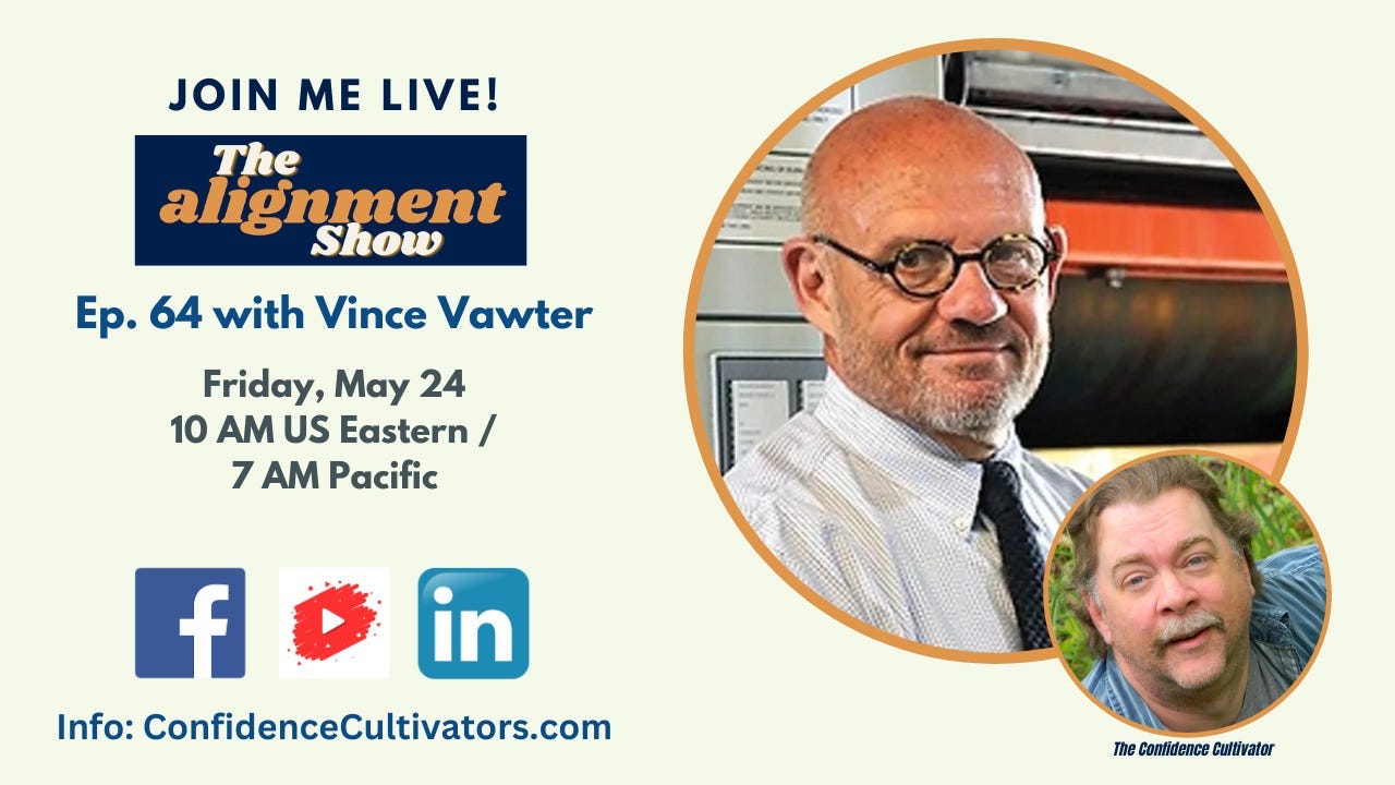 The Alignment Show Ep. 64 with Vince Vawter episode artwork