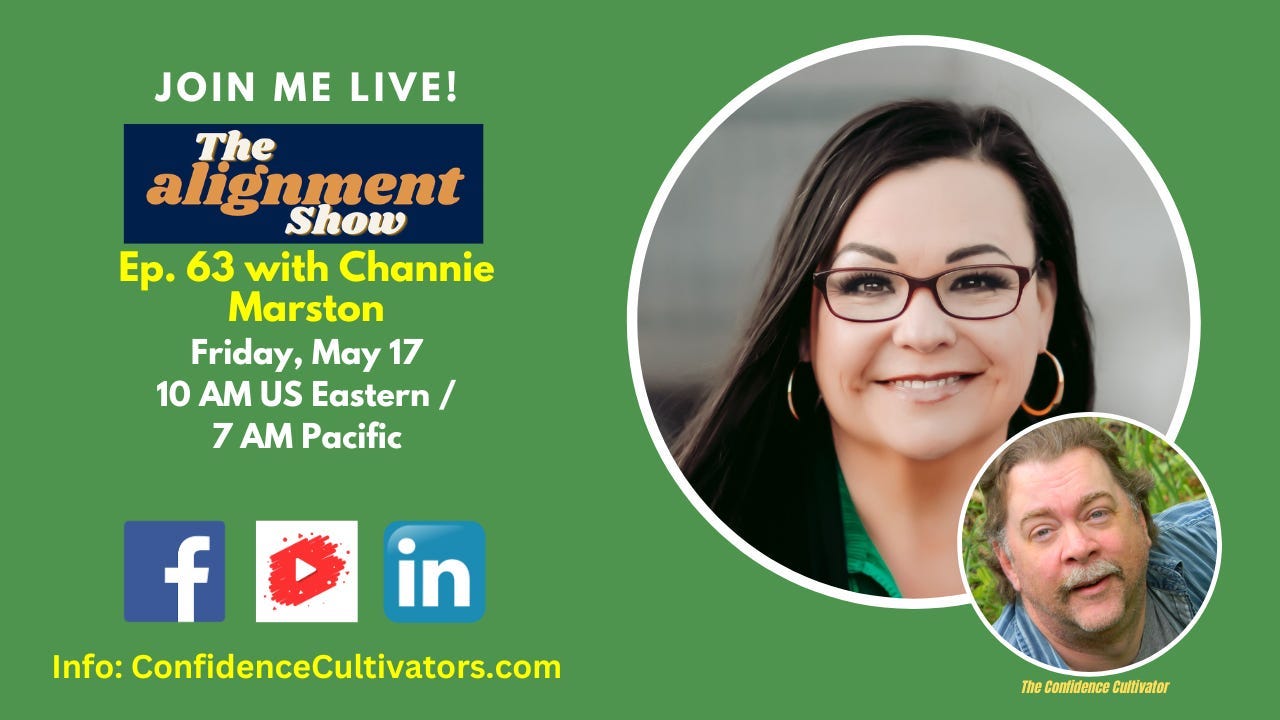 The Alignment Show Ep. 63 with Channie Marston episode artwork