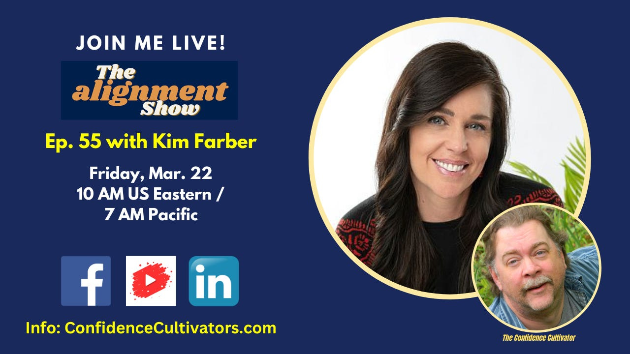 The Alignment Show Ep. 55 with Kim Farber episode artwork