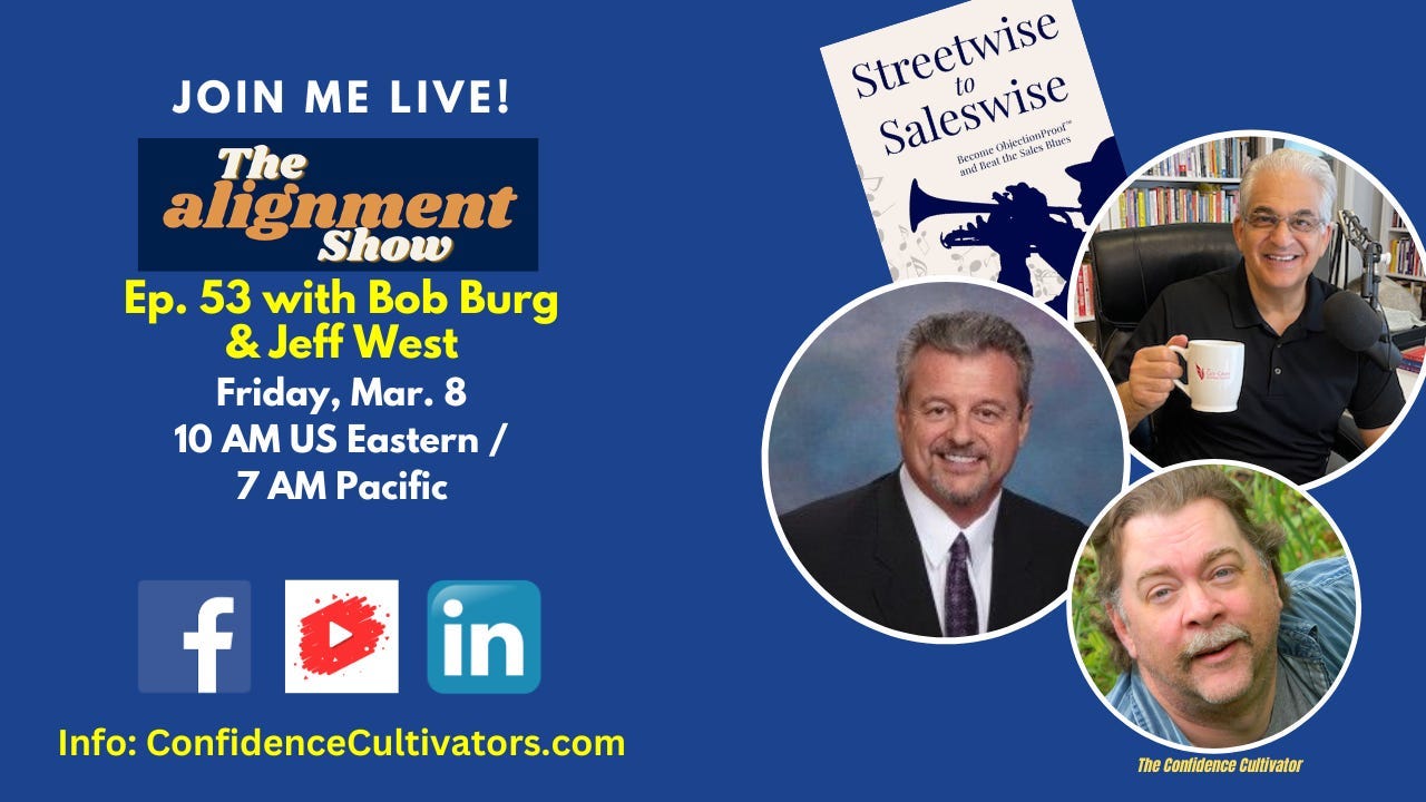 The Alignment Show Ep. 53 with Jeff West & Bob Burg episode artwork