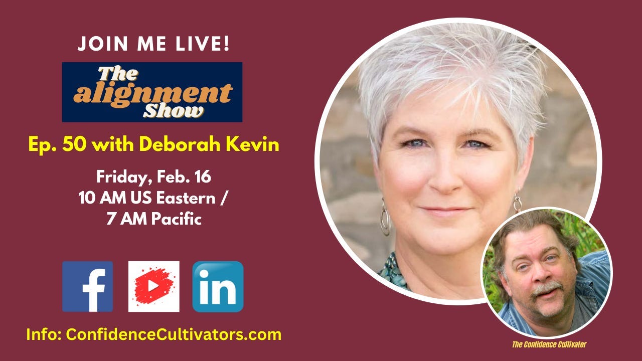The Alignment Show Ep. 50 with Deborah Kevin episode artwork