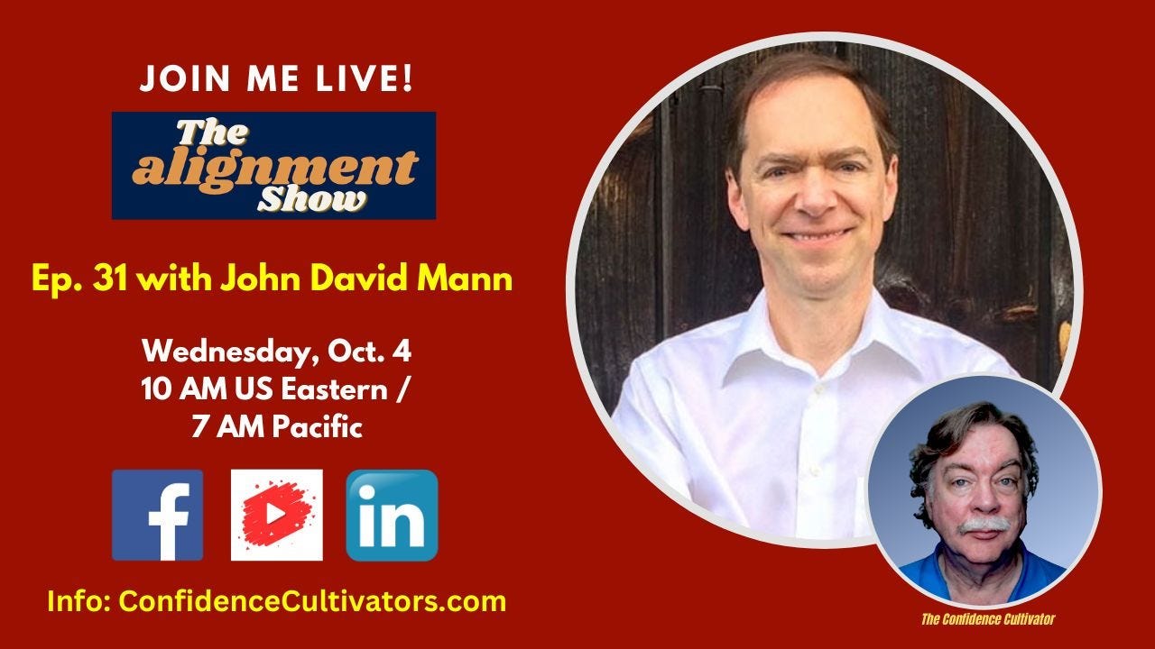 The Alignment Show Ep. 31 with John David Mann episode artwork