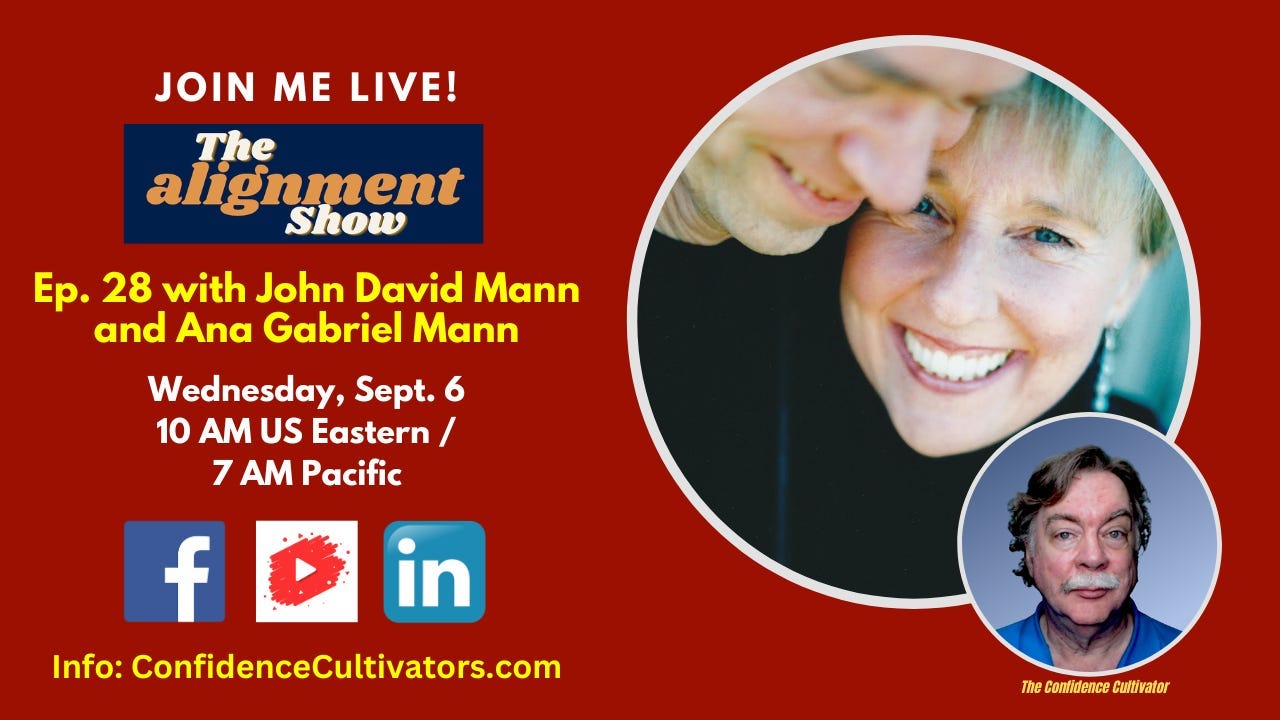 The Alignment Show Ep. 28 with John David and Ana Gabriel Mann episode artwork