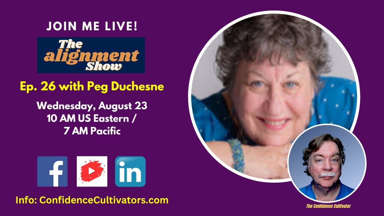 The Alignment Show Ep. 26 with Peg Duchesne episode artwork