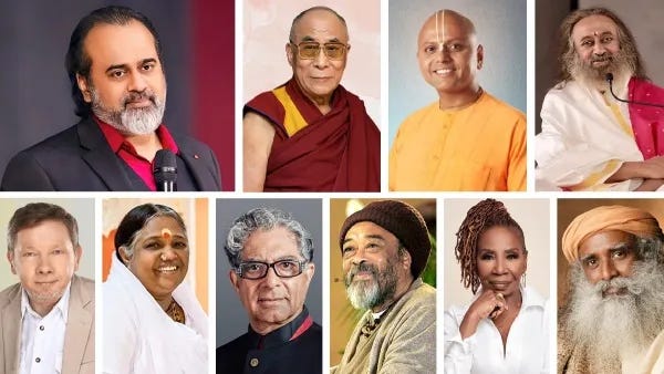 The 10 Most Followed Spiritual Leaders in the World (2025)