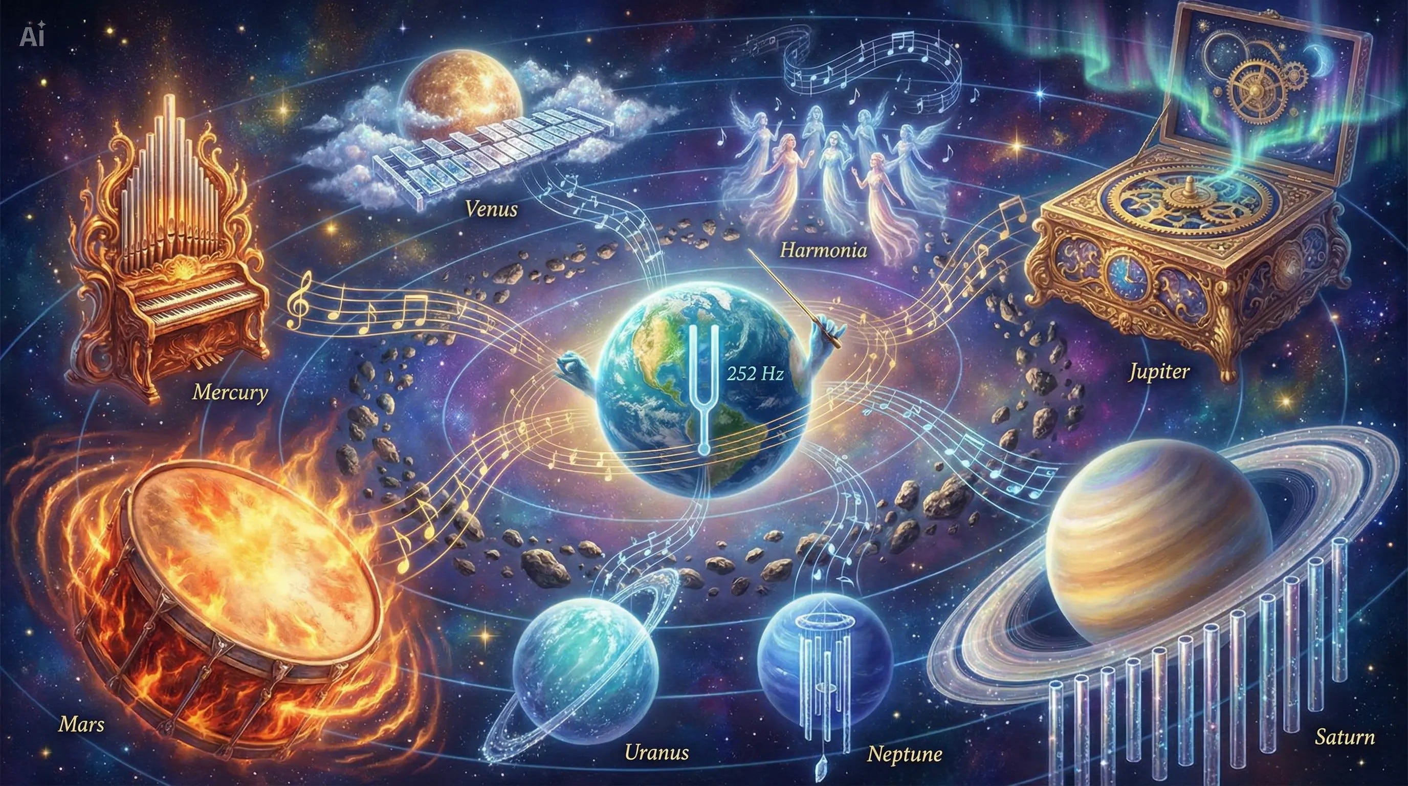 When the Solar System Became an Orchestra