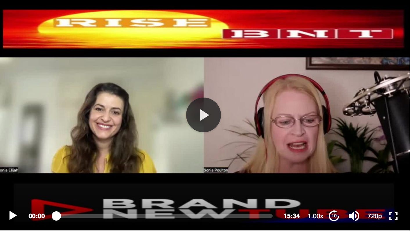 Sonia Poulton from Rise with BNT interviews me episode artwork