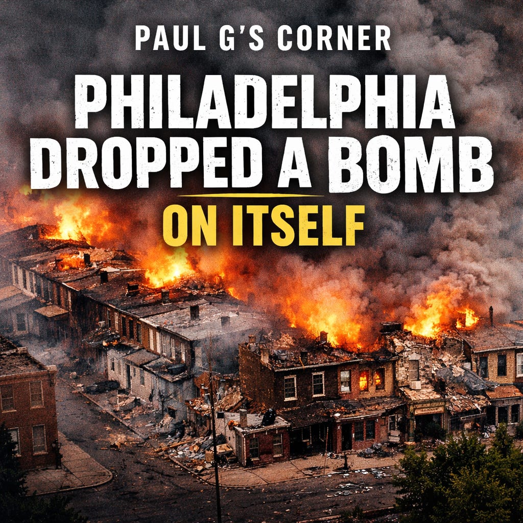 The Day Philadelphia Dropped a Bomb on Itself The Day Philadelphia Dropped a Bomb on Itself