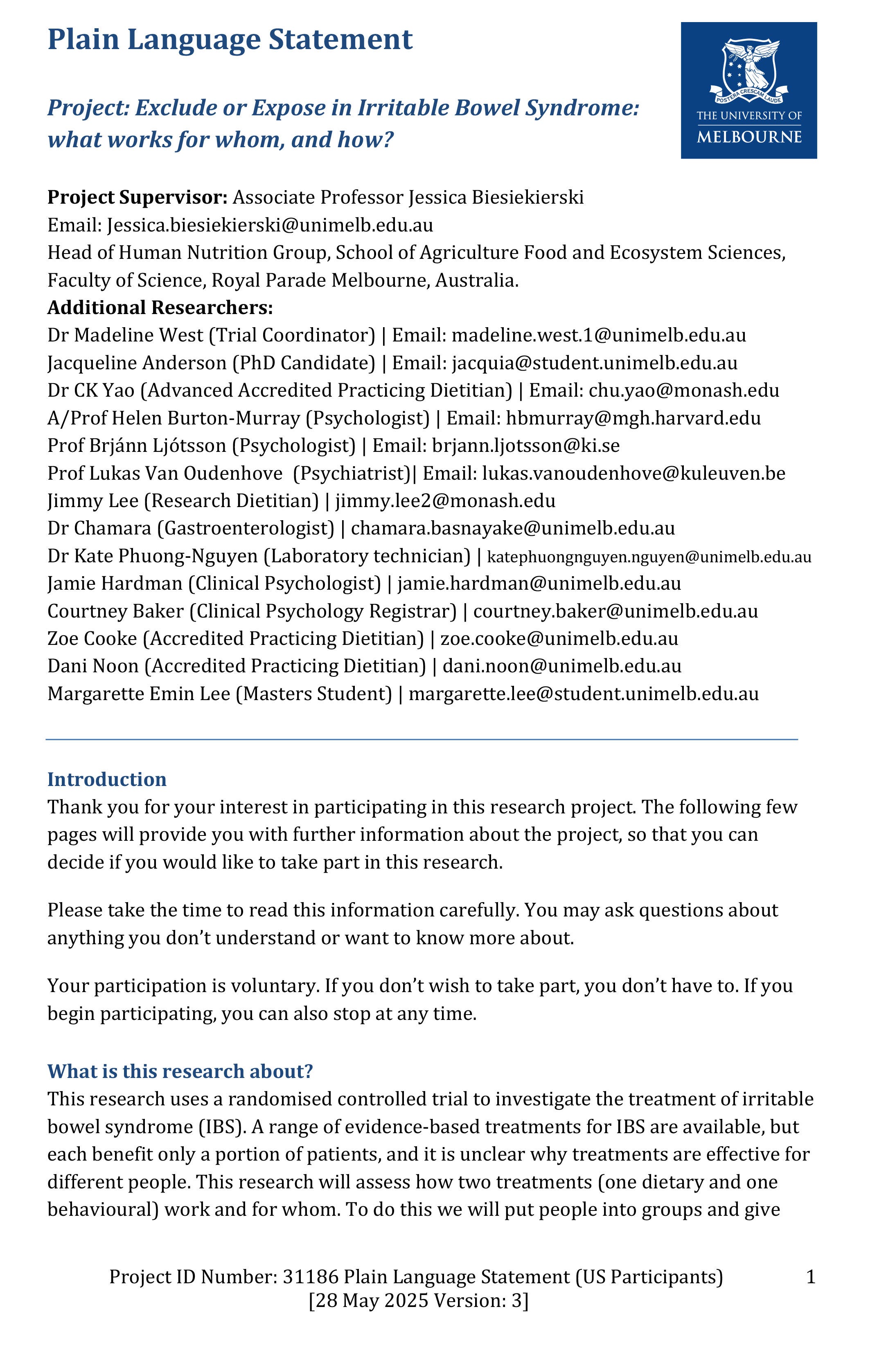 Audio. IBS news flash. World-first clinical trial to compare effectiveness of IBS treatments. You can join! episode artwork