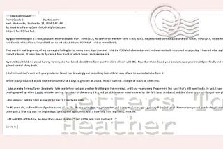 Audio. Letters to Heather - A heartfelt reminder of hope for IBS sufferers episode artwork