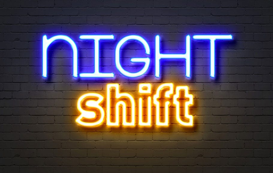 Audio. IBS news flash. Night shift linked to higher IBS risk episode artwork