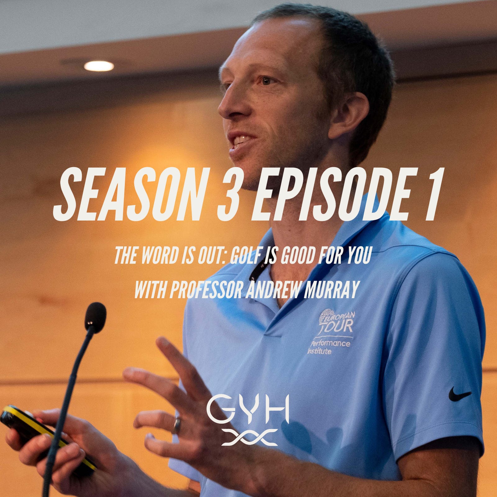 Season 3, Episode 1: The Word is out: Golf is Good for You episode artwork