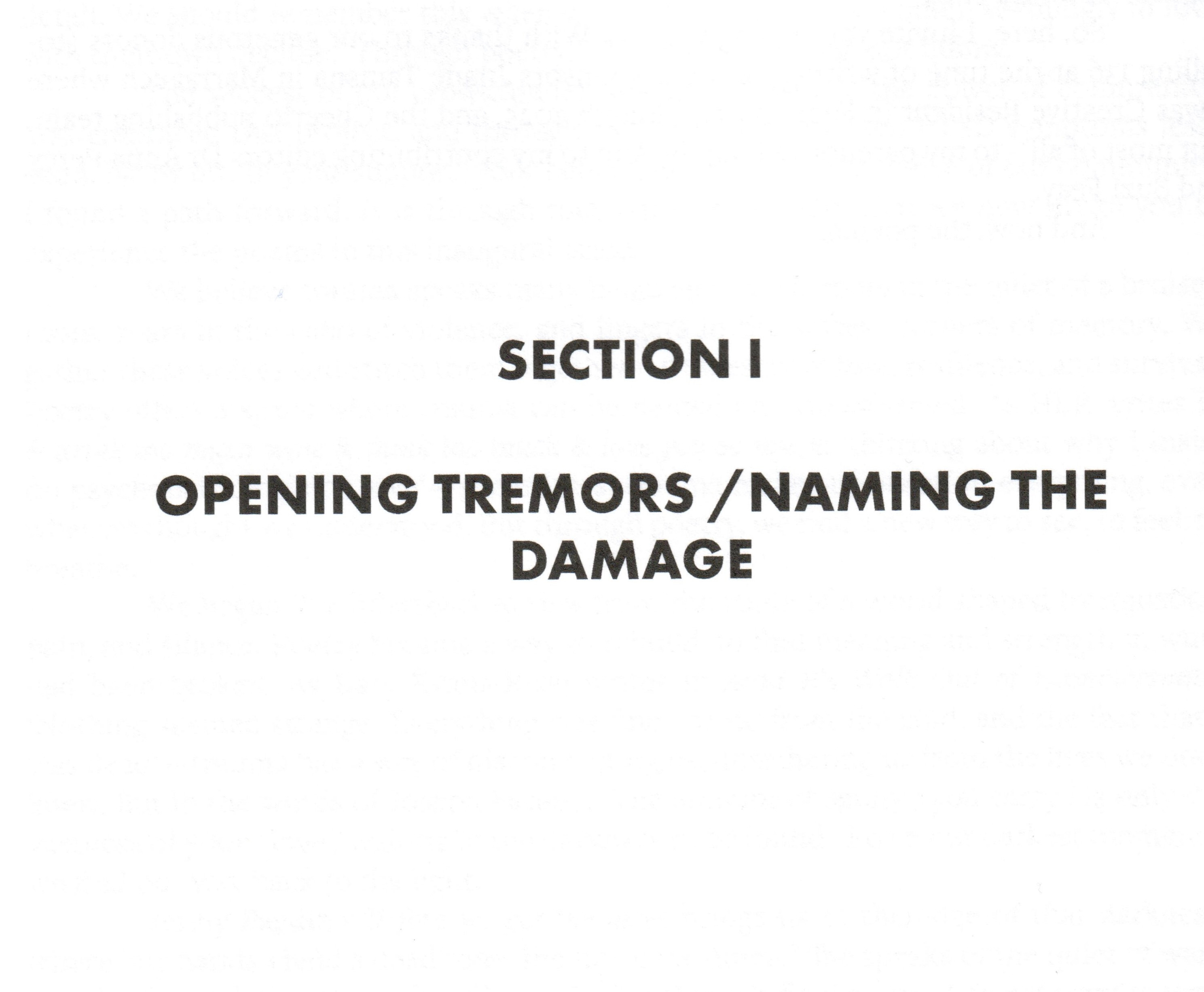 The Daily Aftershock (Writing Prompt)