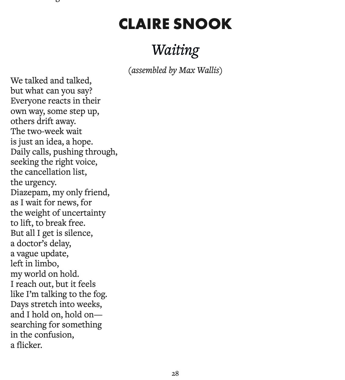 The Daily Aftershock (Writing Prompt)