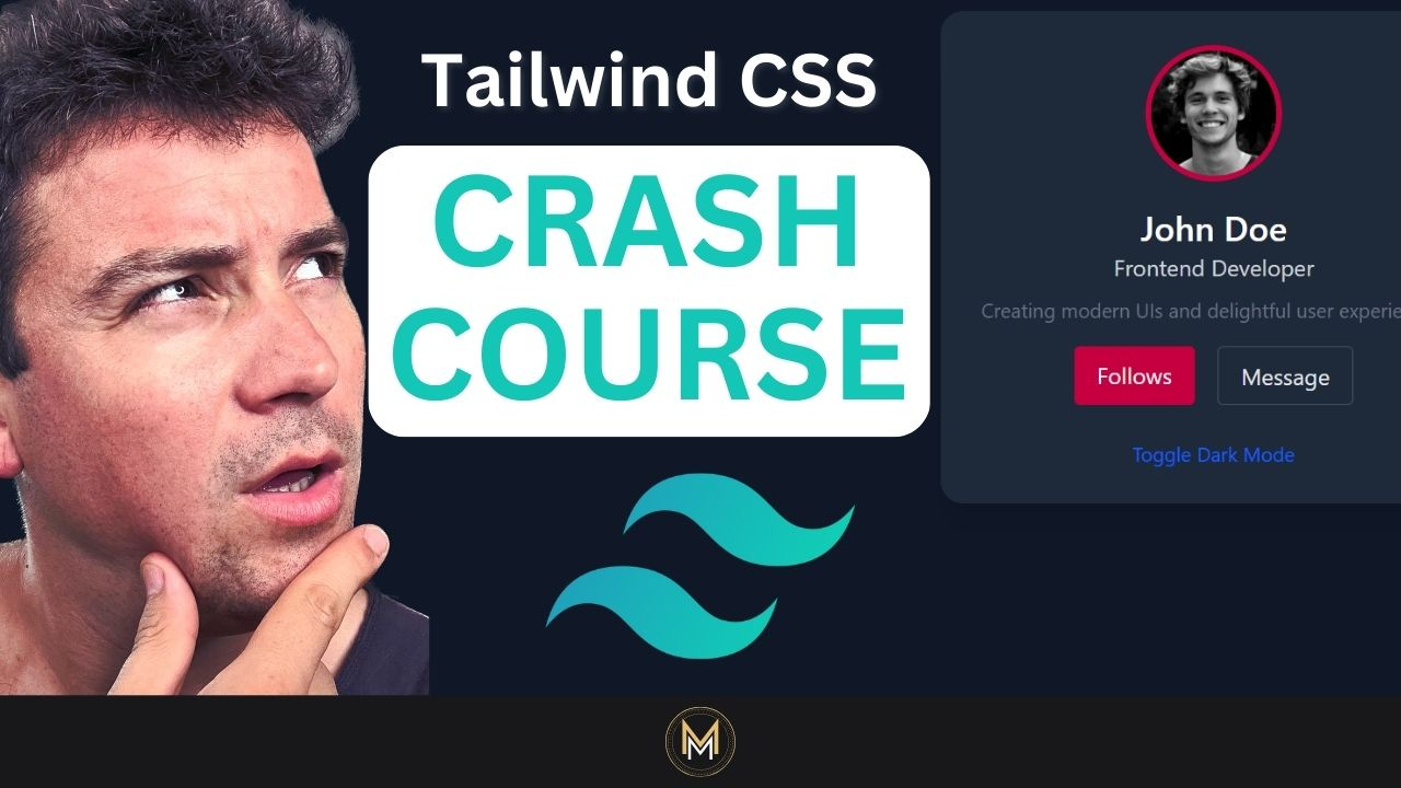 ๐ Tailwind CSS Crash Course ๐ Tailwind CSS Crash Course