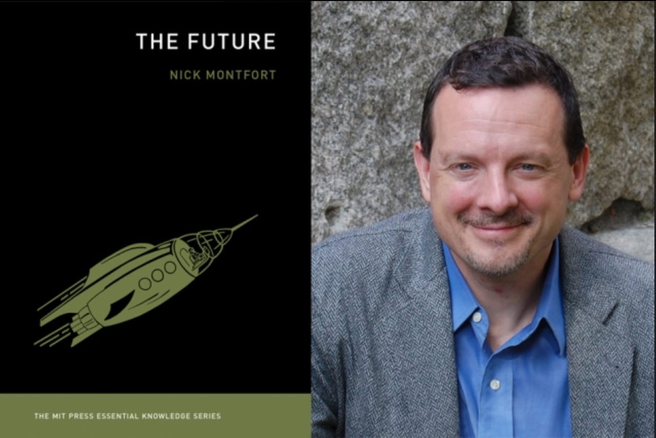 95: Author Nick Montfort talks about the softer side of the future episode artwork
