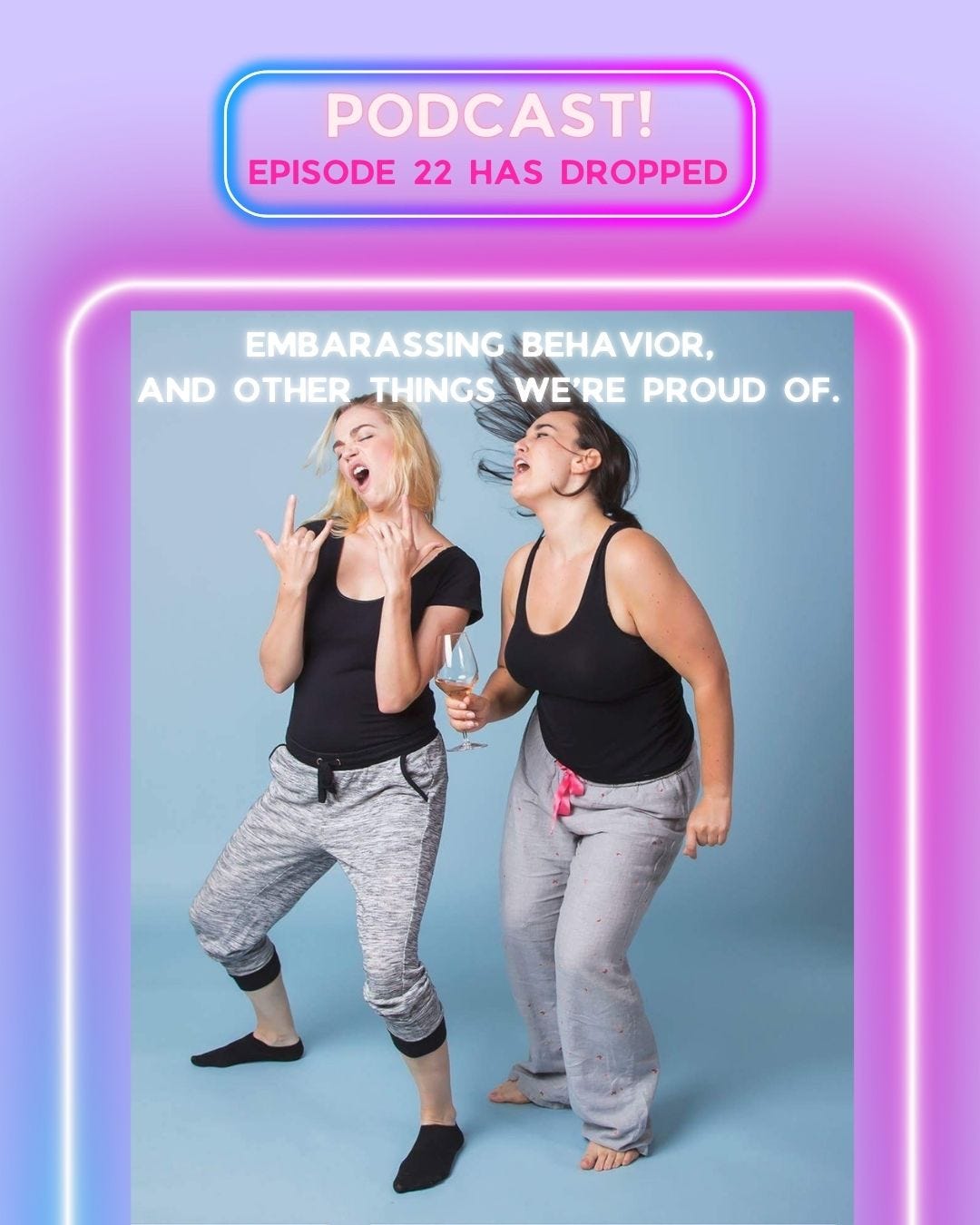 Embarrassing behavior and other things we’re proud of. Embarrassing behavior and other things we’re proud of.