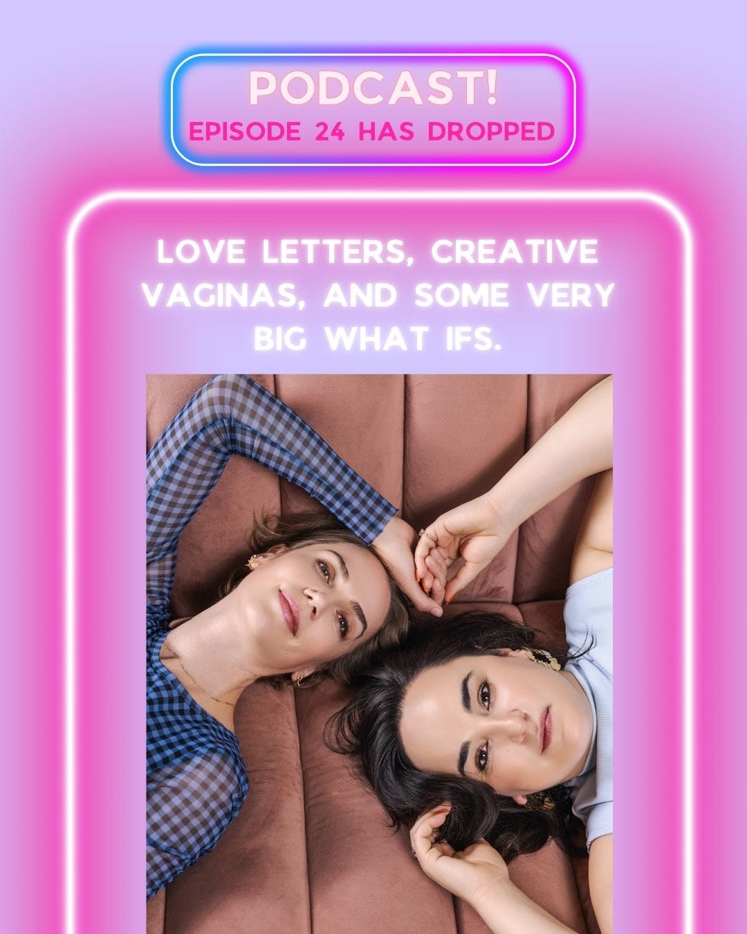 Love letters, creative vaginas, and some very big what ifs. Love letters, creative vaginas, and some very big what ifs.