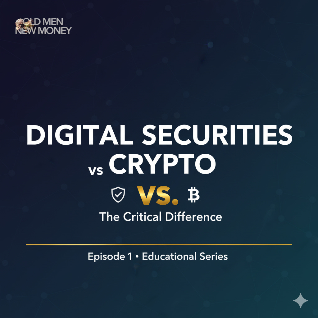 Episode 1: What Are Digital Securities? (And Why They're Not Crypto) Episode 1: What Are Digital Securities? (And Why They're Not Crypto)