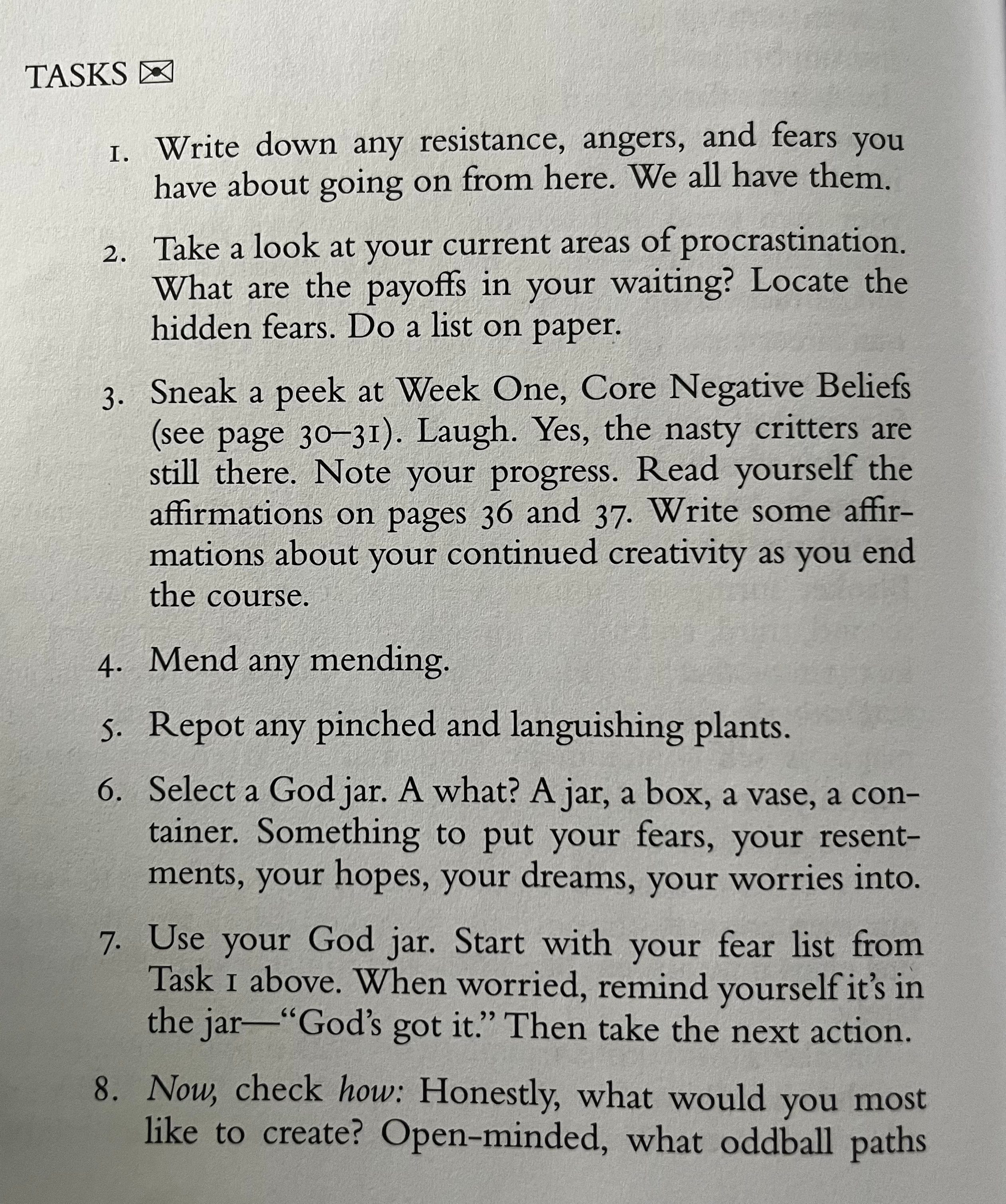 WK 12: Recovering a Sense of Faith