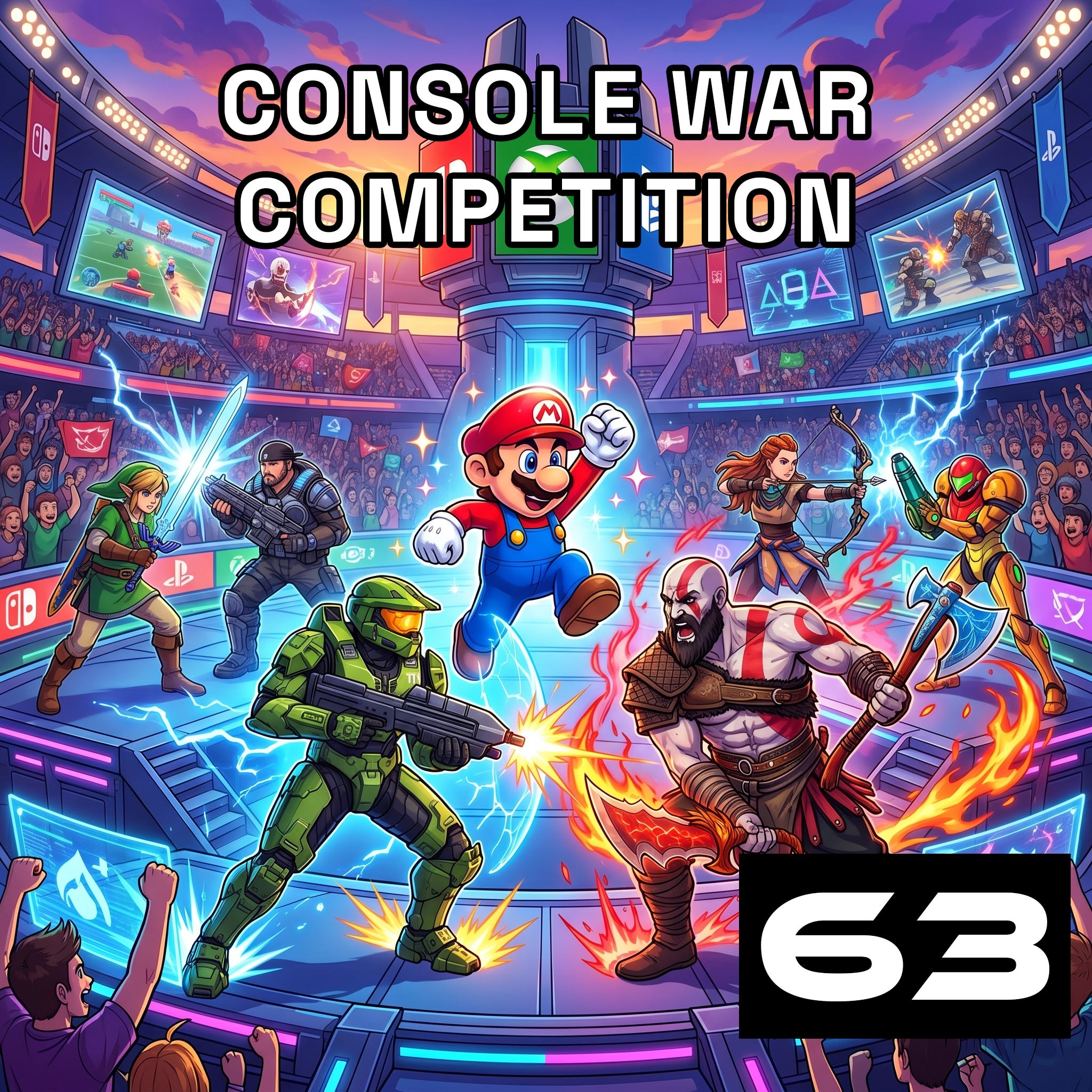 Episode 63: Console War Competition episode artwork
