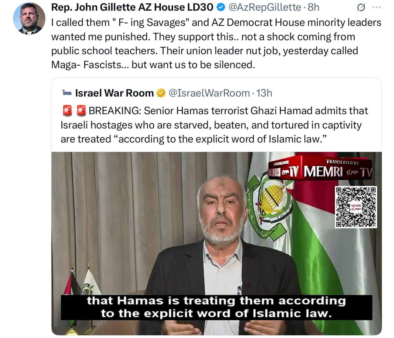 Rep. Gillette Slams: Media Spin and Democratsโ Attempt to Sanction Him episode artwork