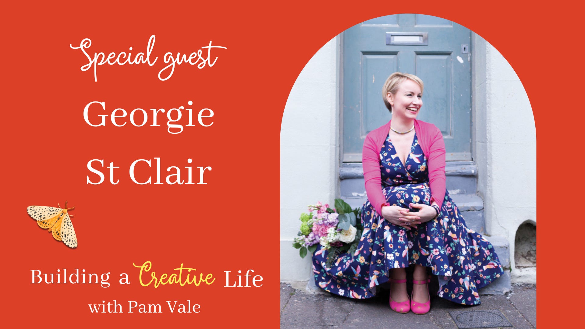 Creative Snacks & Real Talk: Georgie St. Clair on Making Art, Parenting & Permission to Begin episode artwork