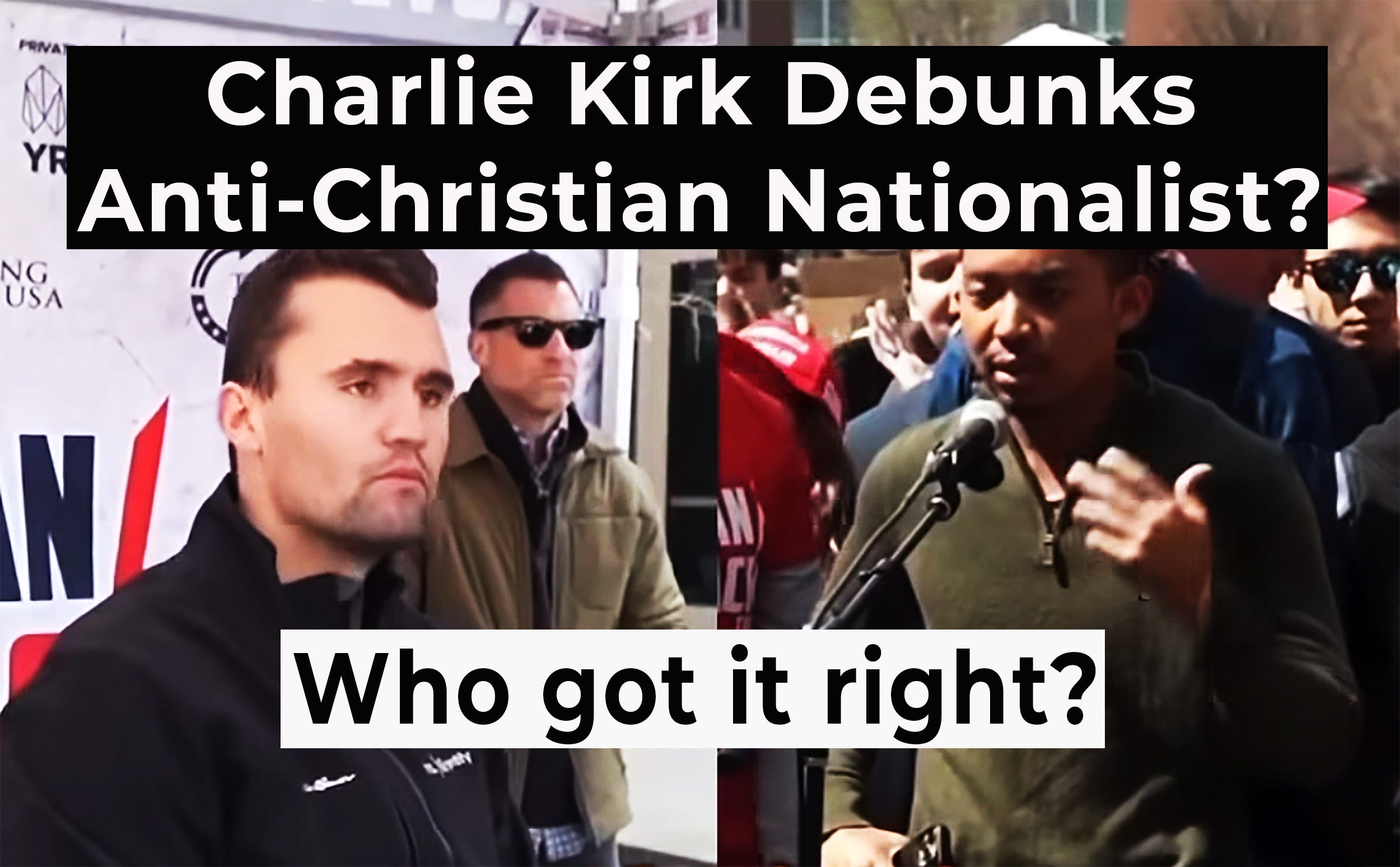 Charlie Kirk Debunks Anti-Christian Nationalist? episode artwork