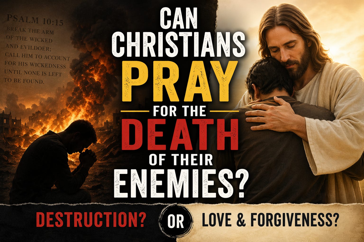 Can Christians Pray for the Death of Their Enemies? episode artwork