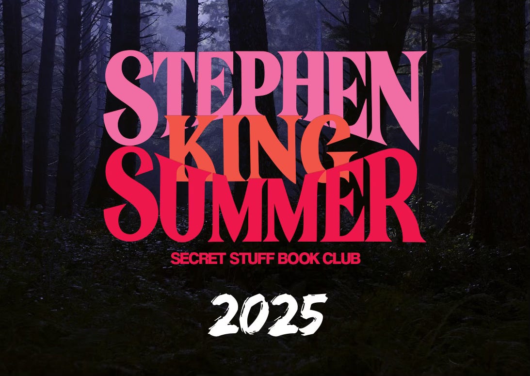 Stephen King Summer 2025!