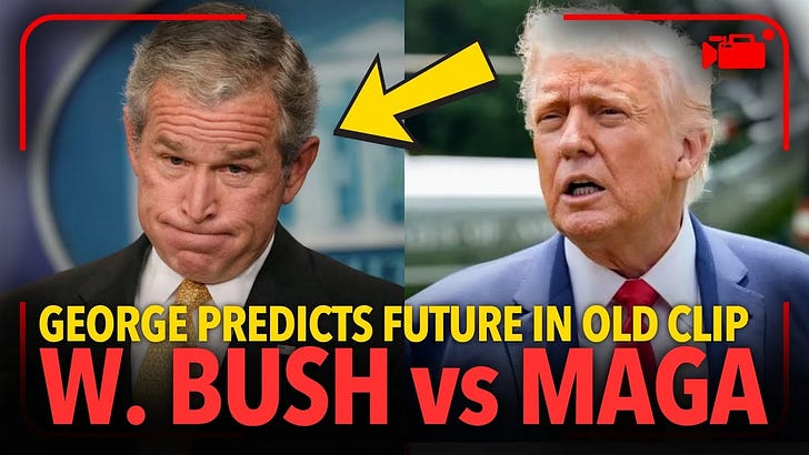 George Bush WARNED Us About Trump’s MAGA Nationalism