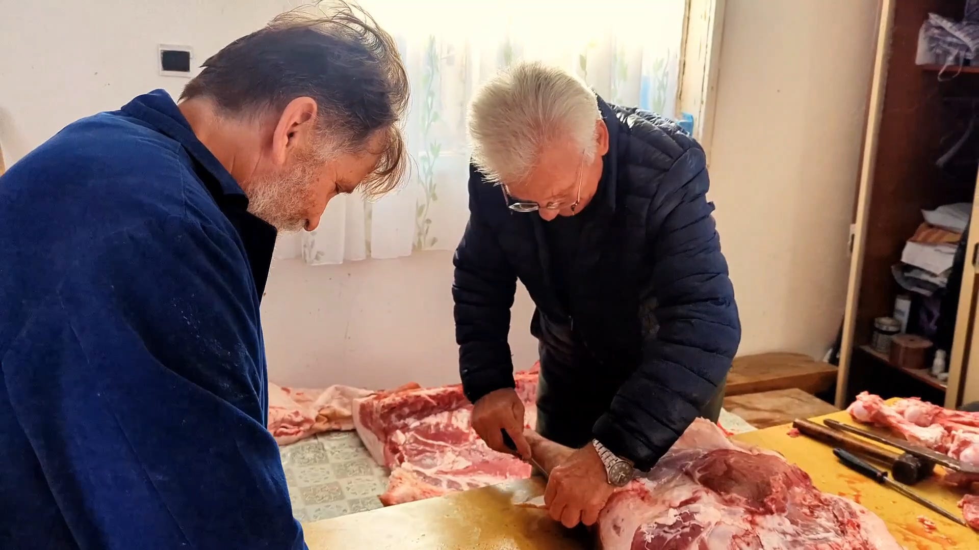 Winter Preparations in Bosnia.