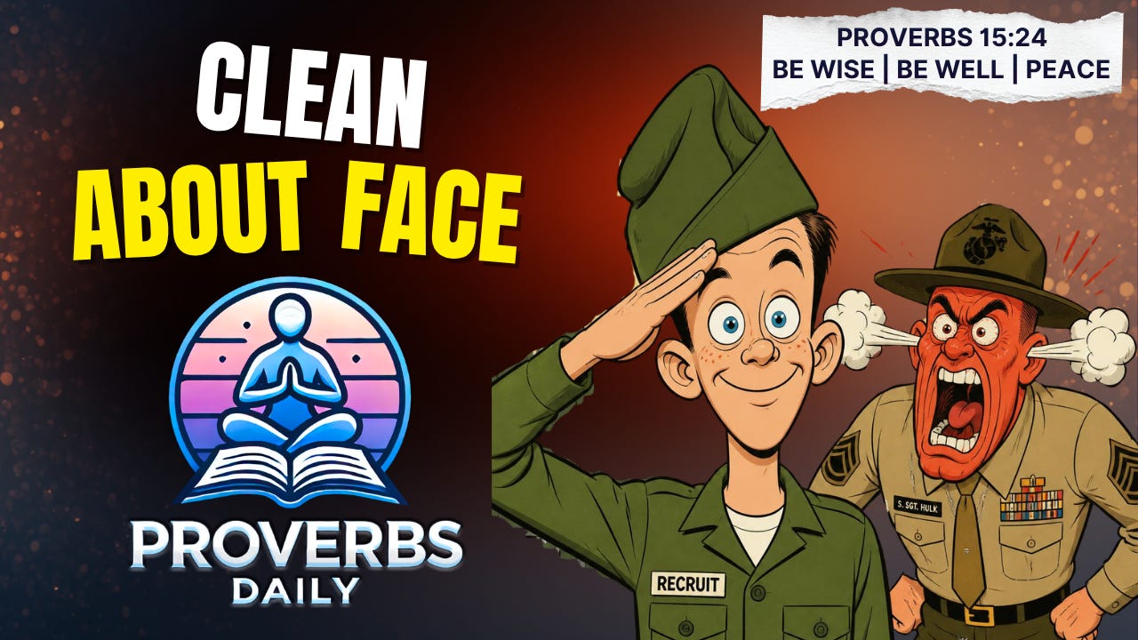 Clean About-Face