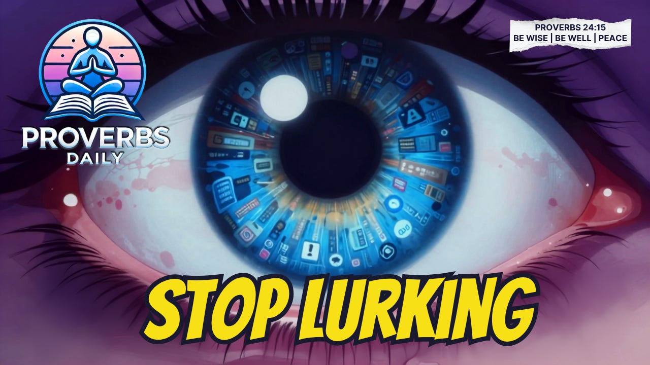Stop Lurking