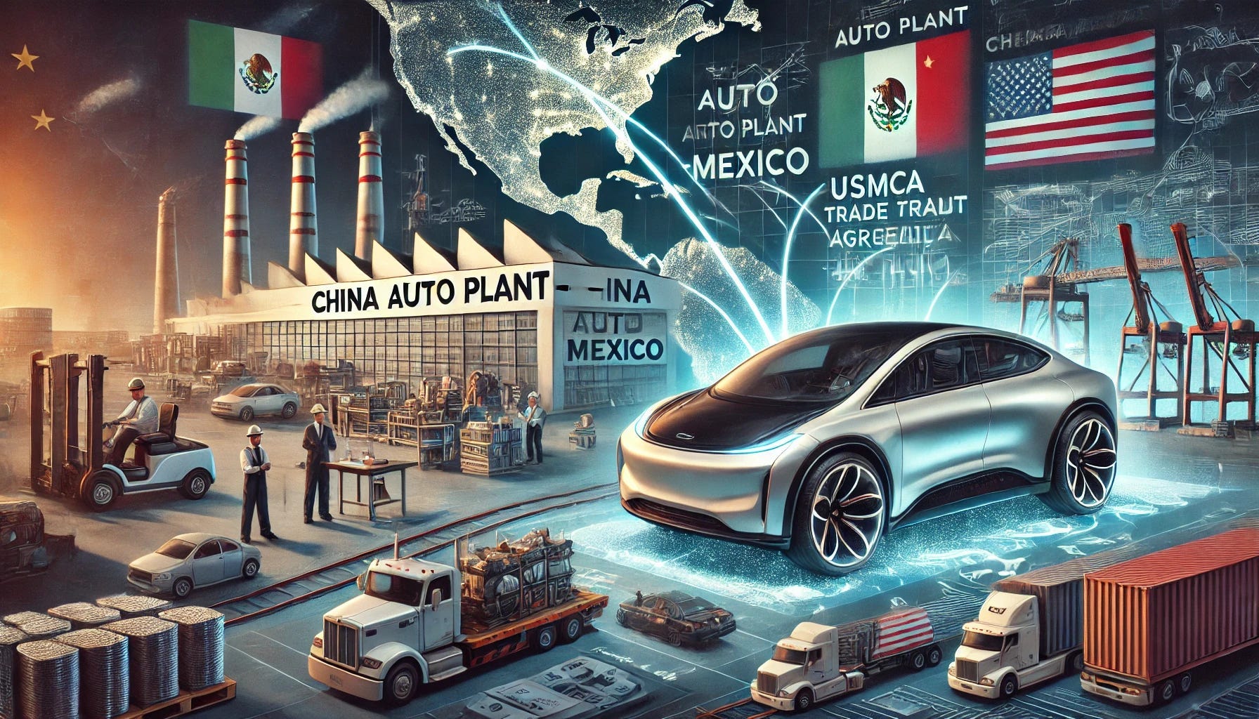 cover of episode EP102: China’s Auto Expansion in Mexico: A Backdoor Threat to North American Trade