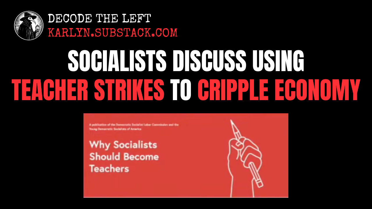 DSA Plans To Use Teacher Strikes To Cripple The Economy (Exclusive)