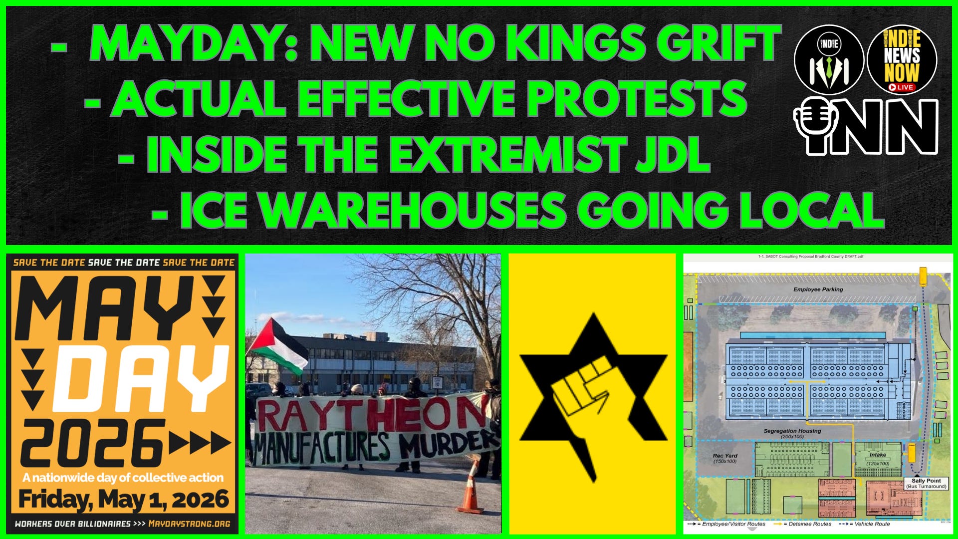 New "No Kings" Grift, Inside the JDL, What Effective Protest Looks Like, ICE Warehouses NOT Paused: Lightning Round! episode artwork