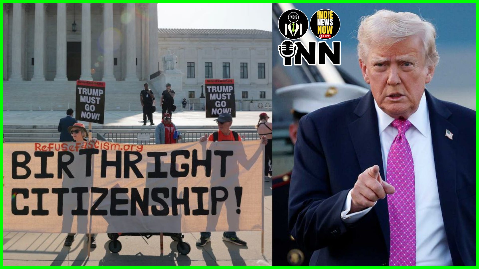 Trump Attended a Supreme Court hearing IN PERSON over Birthright Citizenship. This is Dangerous. episode artwork