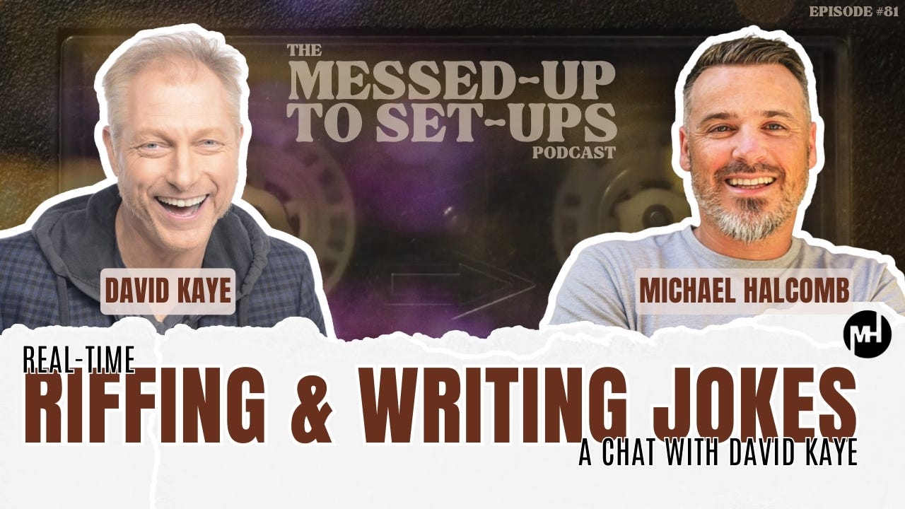 Real-Time Riffing & Writing Jokes