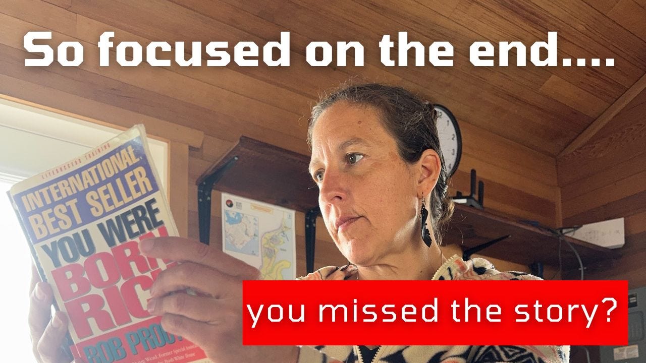 Episode 98 It's not about ending, but about the story.