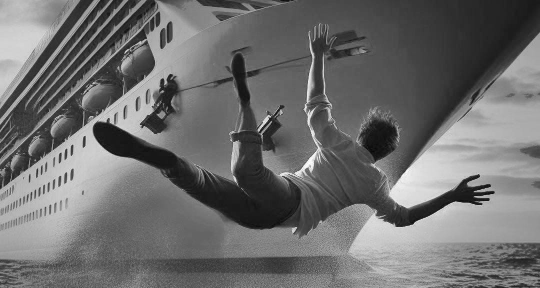 Overboard: Pushed or Accidental?