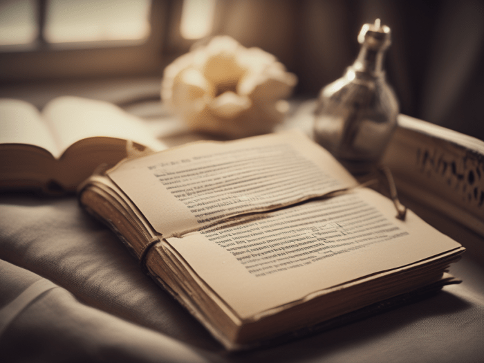 Exchanging Love Notes By Hiding Them Inside Books