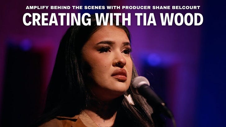 Behind the Scenes of Tia Wood's AMPLIFY Episode with Producer Shane Belcourt