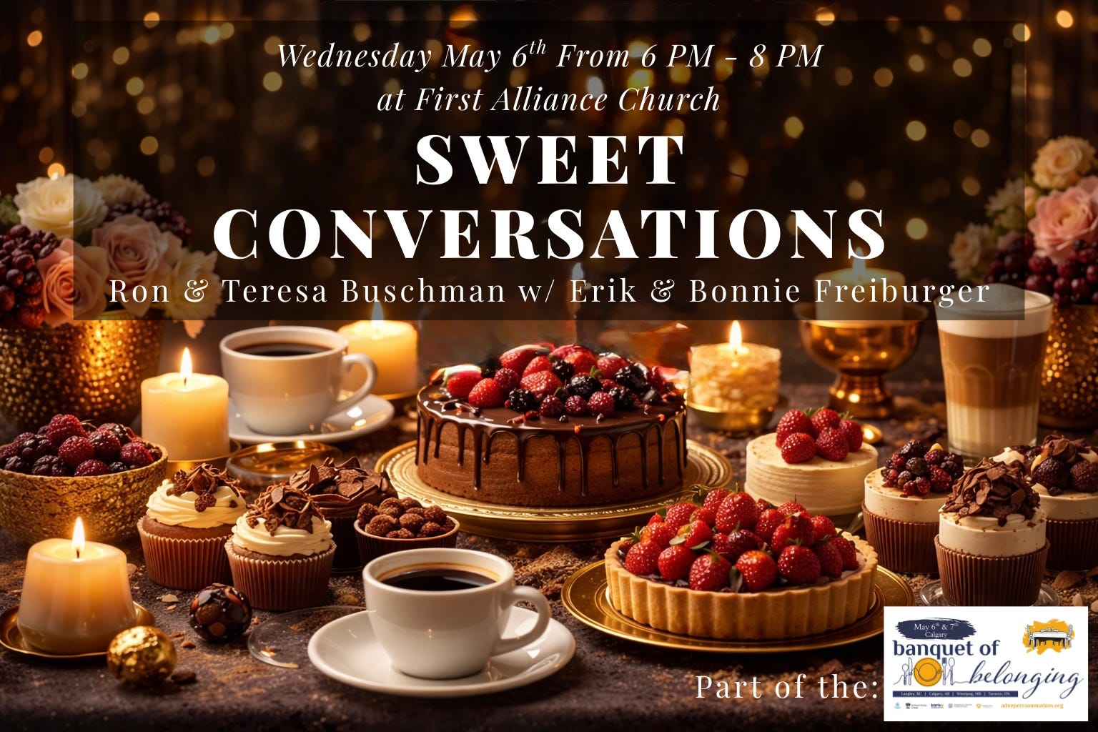 Come For The Sweet Conversations & Dessert episode artwork