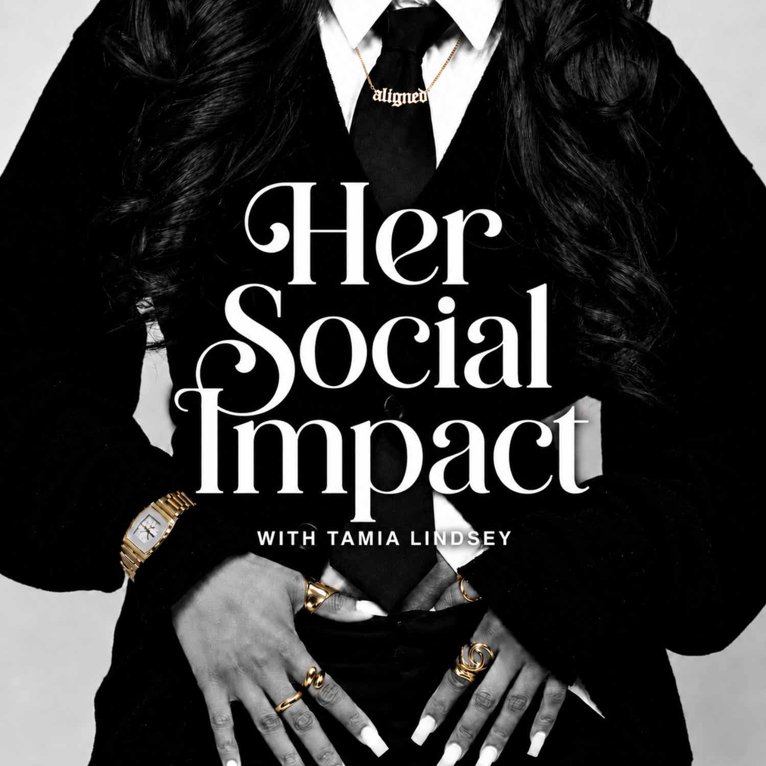 Her Social Impact podcast artwork