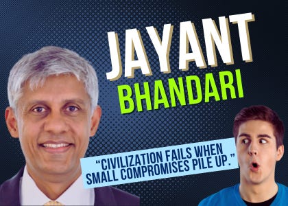 Jayant Bhandari: The West Has Forgotten That Freedom Requires Order