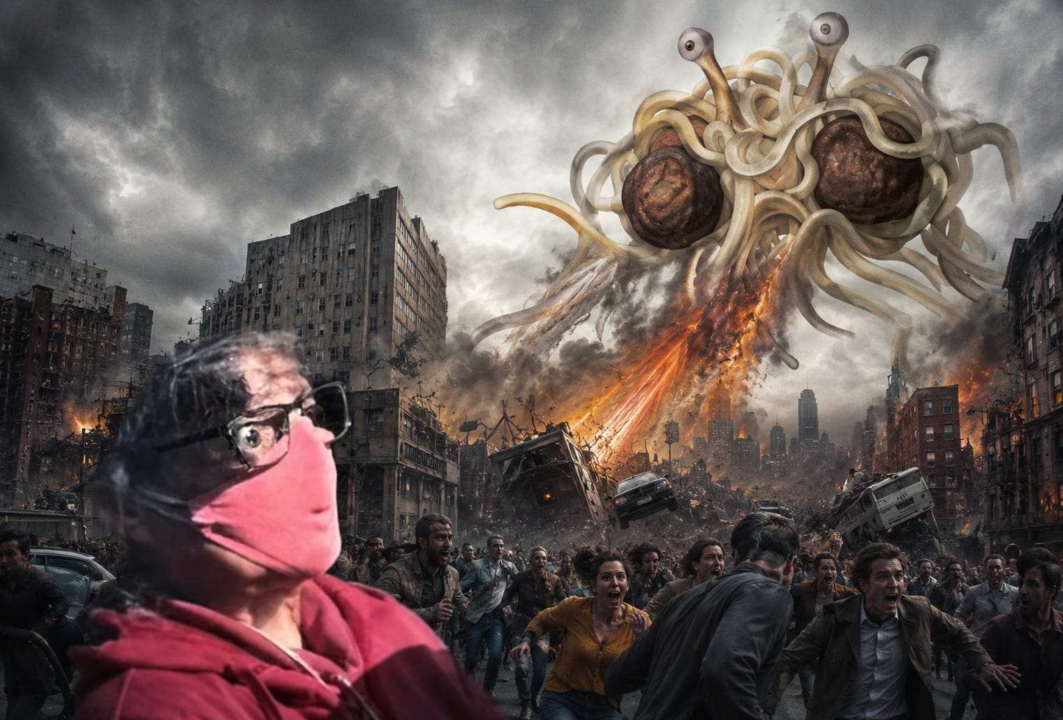 The Spaghetti Monster... episode artwork